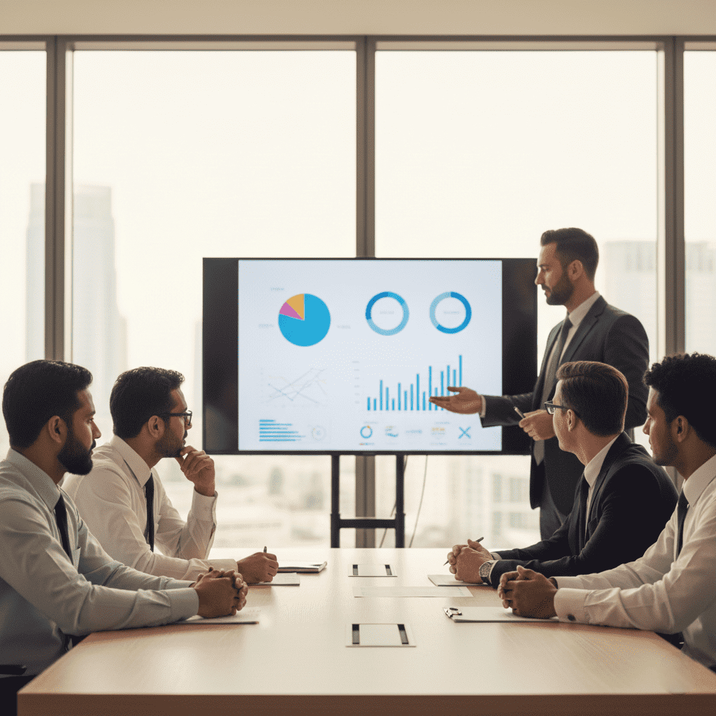  Academic team in Dubai discussing Gate Academy program development since 2015. 